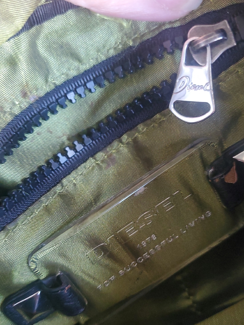 Vintage Diesel Black Crossbody Bag - Picture 9 of 13